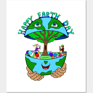 Happy Earth Day Posters and Art